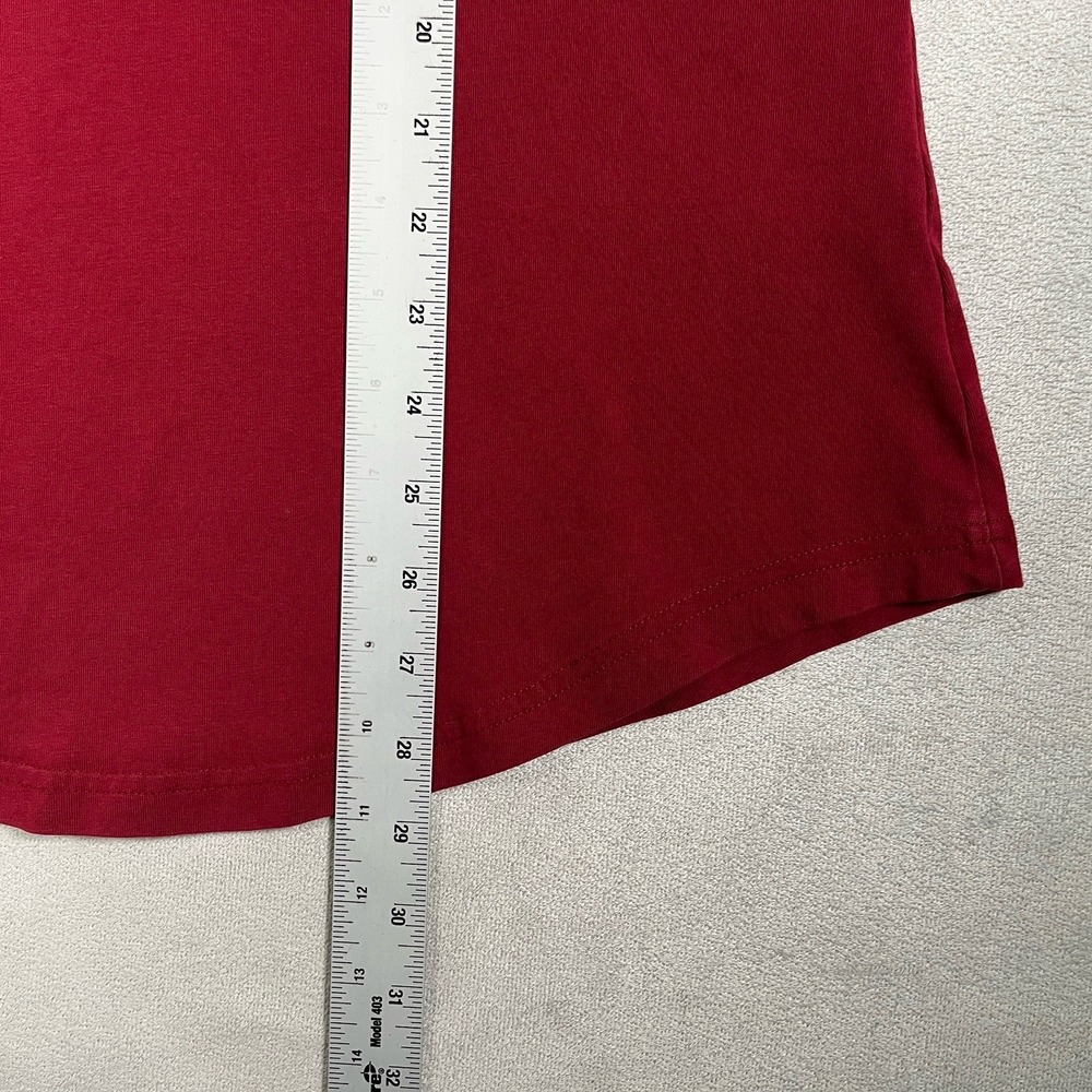Gymshark Womens Luxe Tank Top Medium M Red Racerback Fitness Gym Athletic Cami - Picture 5 of 6